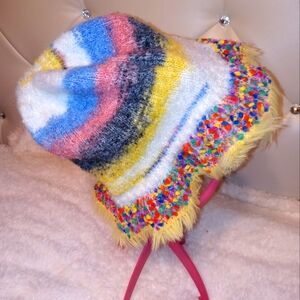Fringe Sweater hat